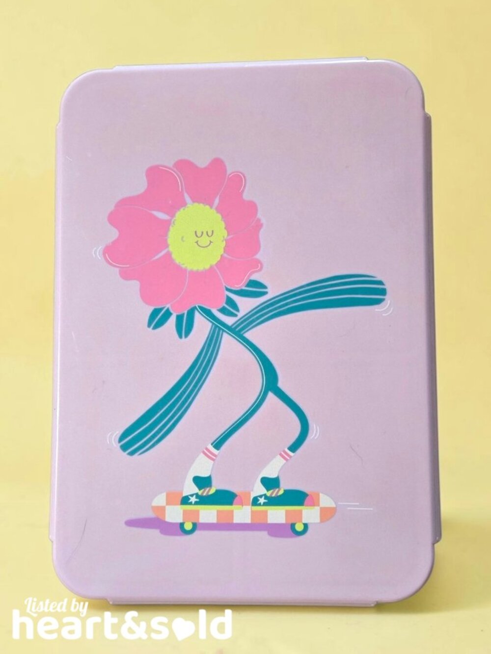 Cat & Jack Skating Flower Lunch Box